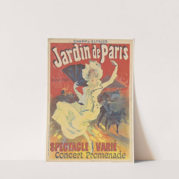 Champs-Elysées. Jardin de Paris. Direction Jh Oller. Spectacle varié Concert Promenade (1899) by Jules Chéret
