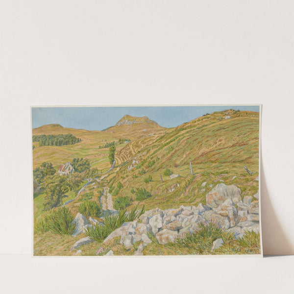 Champs en Chandesse Besse-en-Chandesse – Pertuyzat (1921) by Henri Rivière