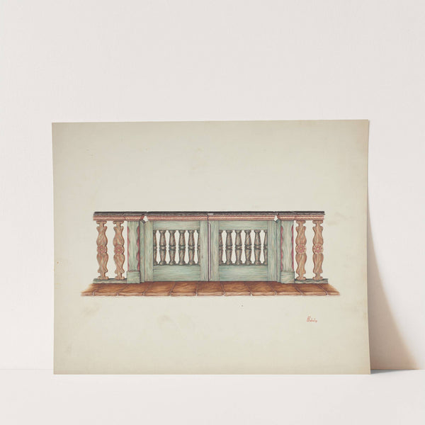 Chancel Railing (1939) by Hal Blakeley