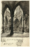 Chancel to the Temple Church (c. 1809)