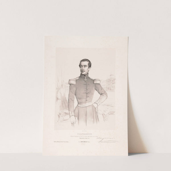 Changarnier. Général commandant en chef les gardes nationales de la Seine, représentant du peuple (1848) by Marie-Alexandre Alophe