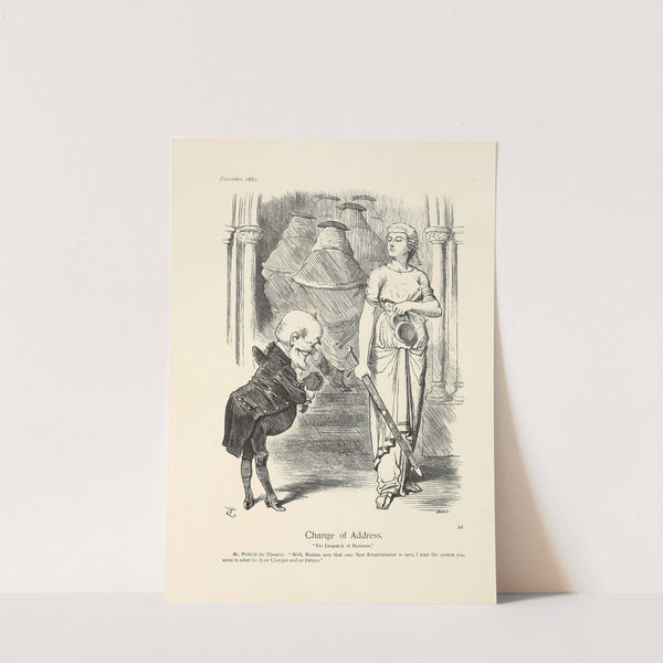 Change of Address by Sir John Tenniel