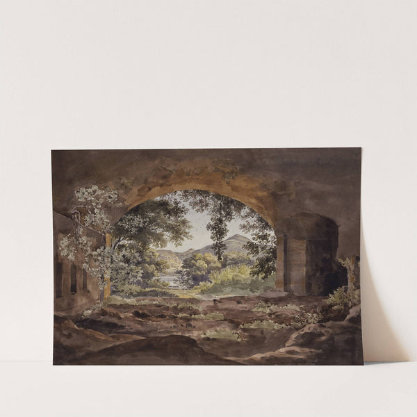 Channel of Lake Albano by Ernst Fries