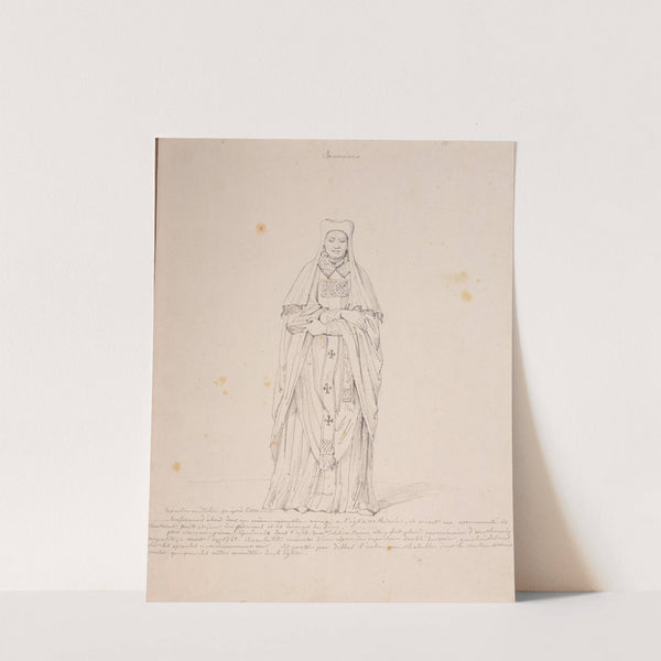 Chanoine, XIVe s. by Jacques-Raymond Brascassat