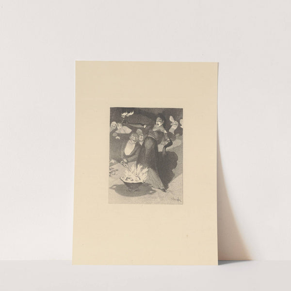 Chanson à boire (1897) by Théophile Alexandre Steinlen