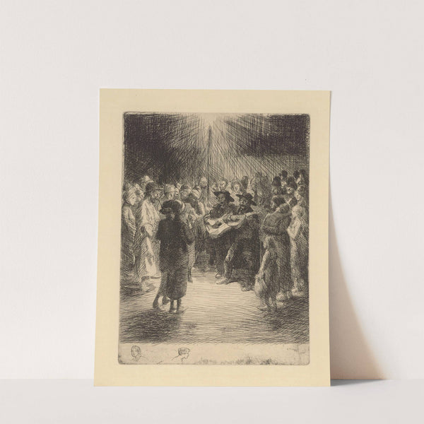 Chanson du soir (1913) by Théophile Alexandre Steinlen