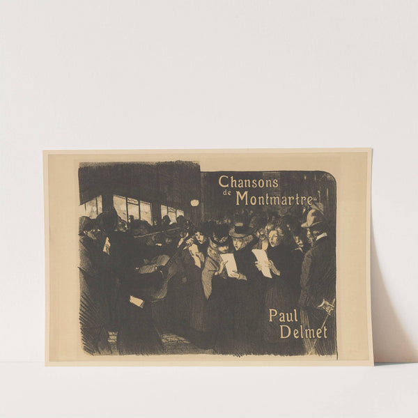 Chansons de Montmartre, Paul Delmet (1899) by Théophile Alexandre Steinlen