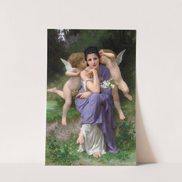 Chansons de printemps (1889) by William Bouguereau