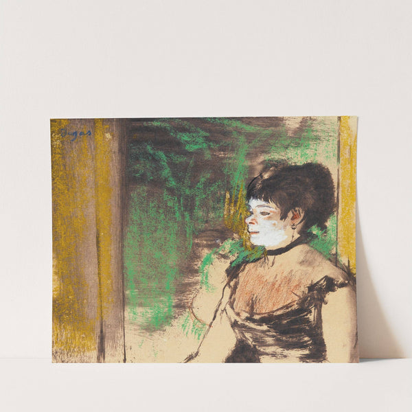 Chanteuse De Café-Concert (circa 1875-76) by Edgar Degas