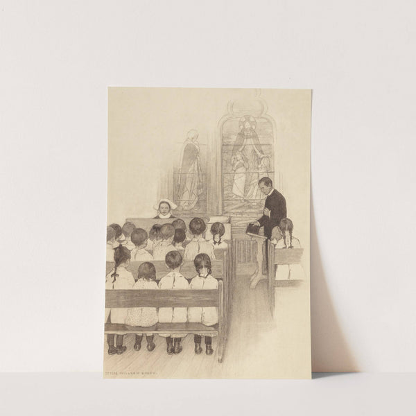 Chapel Grace Church Nursery by Jessie Willcox Smith