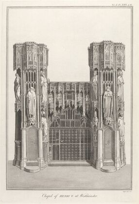 Chapel of Henry V at Westminster