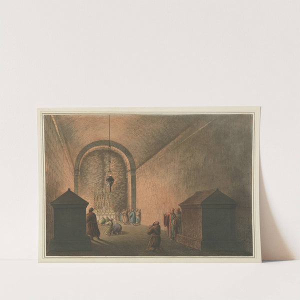 Chapel of Mount Calvary by Luigi Mayer