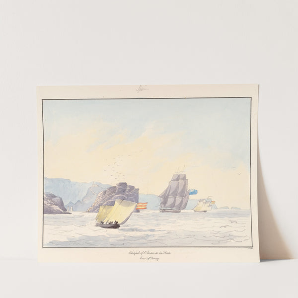 Chapel of San Juan de la Pena, Coast of Biscay by Charles Hamilton Smith