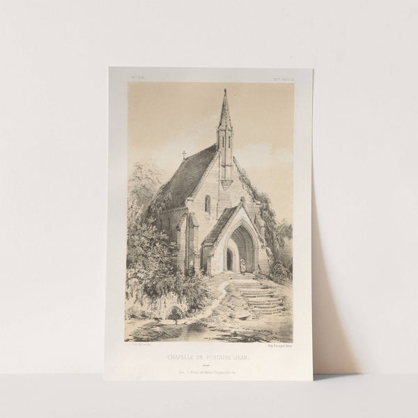 Chapelle de Fontaine-Jean (Loiret) (1860) by Victor Petit