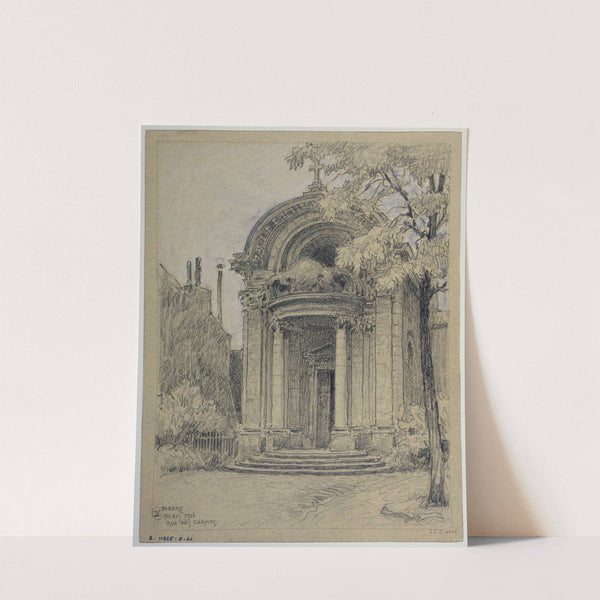 Chapelle de l'ancien collège des Lombards rue des Carmes by Ferdinand Boberg