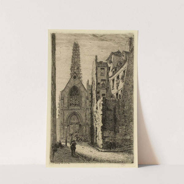 Chapelle du collège de Beauvais (1866) by Alfred Alexandre Delauney