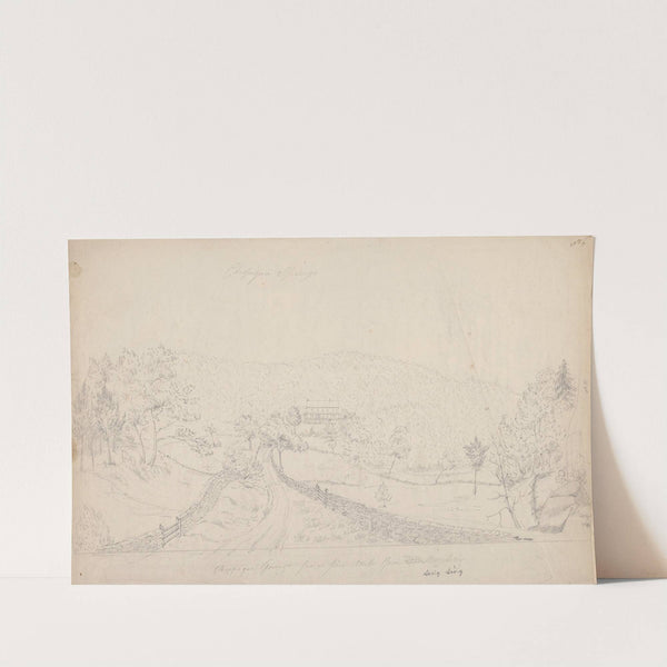 Chappaqua Springs four or five miles from Sing Sing by John Rubens Smith