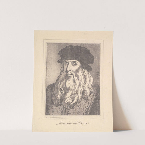 Characaturas by Leonardo da Vinci Pl.02 by Wenceslaus Hollar