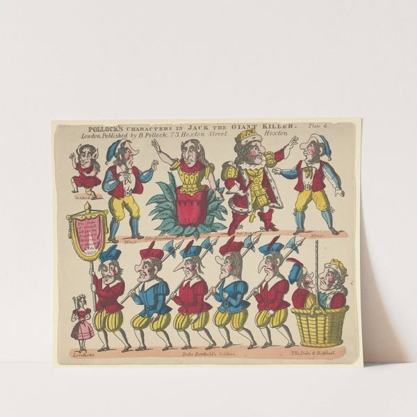 Characters and Scenes in Jack and the Giant Killer Pl.4 (1870–1890) by Benjamin Pollock