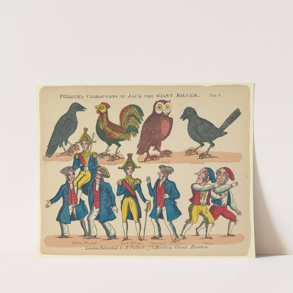 Characters and Scenes in Jack and the Giant Killer Pl.6 (1870–1890) by Benjamin Pollock