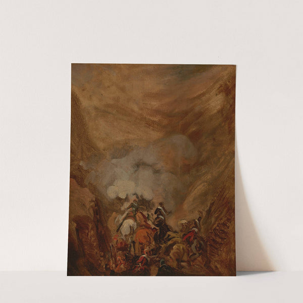 Charge in the Gorge of Somosierra by Piotr Michałowski