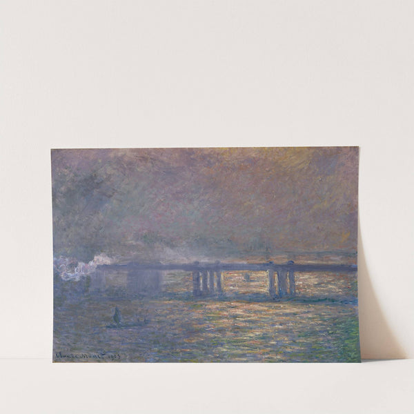 Charing Cross Bridge (1903) by Claude Monet