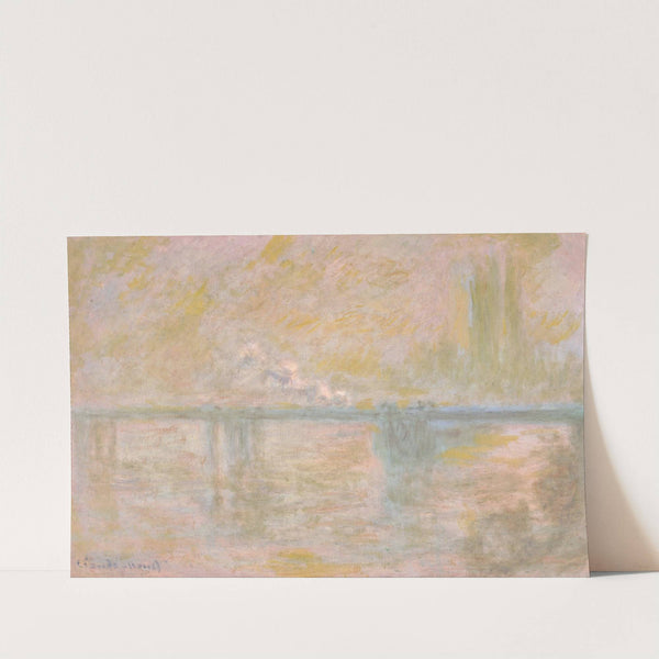 Charing-Cross Bridge in London (circa 1902) by Claude Monet