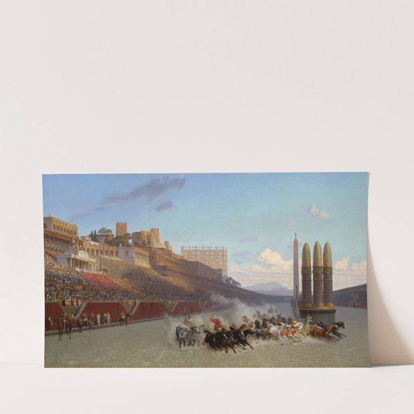 Chariot Race (1876) by Jean-Léon Gérôme