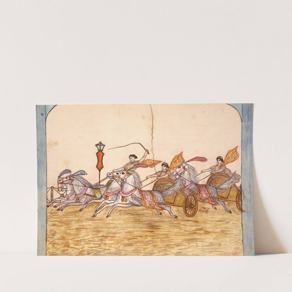 Chariots and Horses (ca. 1880) by Lawrence W. Ladd