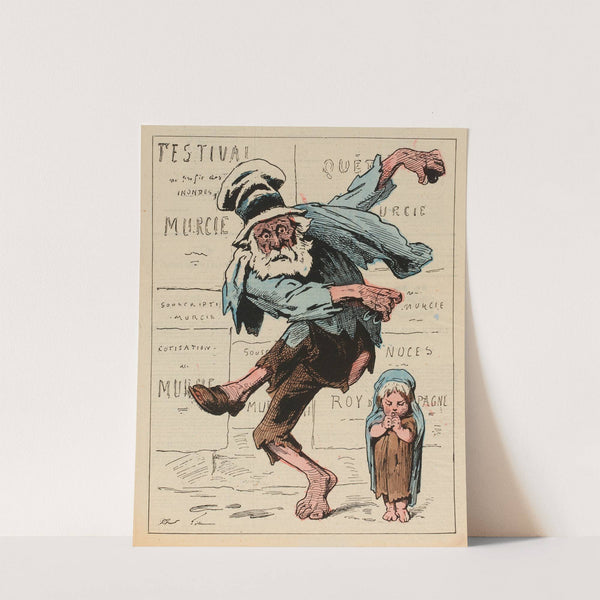 Charité bien ordonnée (1879) by André Gill