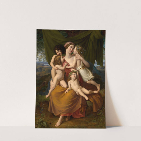 Charity (1828) by Friedrich Wilhelm Schadow