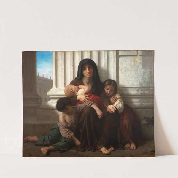 Charity (1865) by William Bouguereau