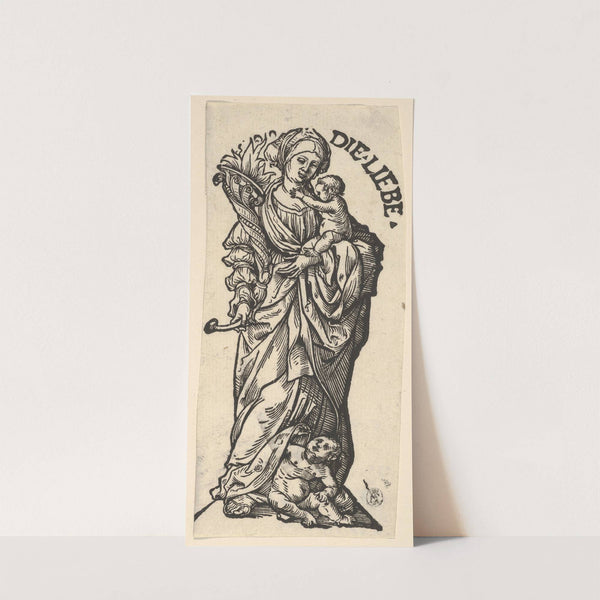Charity (Die Liebe) (16th Century) by Hans Burgkmair The Elder