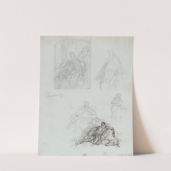 Charlemagne and other Figures by Nicaise De Keyser