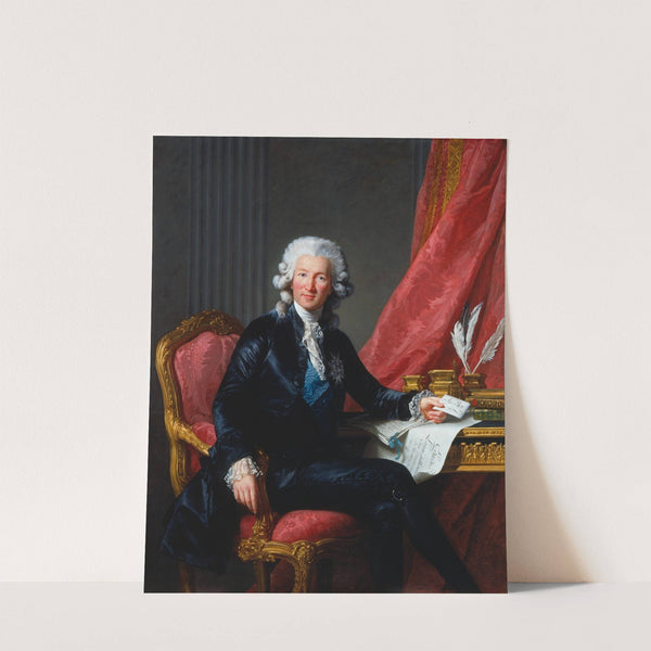 Charles-Alexandre de Calonne (1734-1802) by Elisabeth Louise Vigée Le Brun