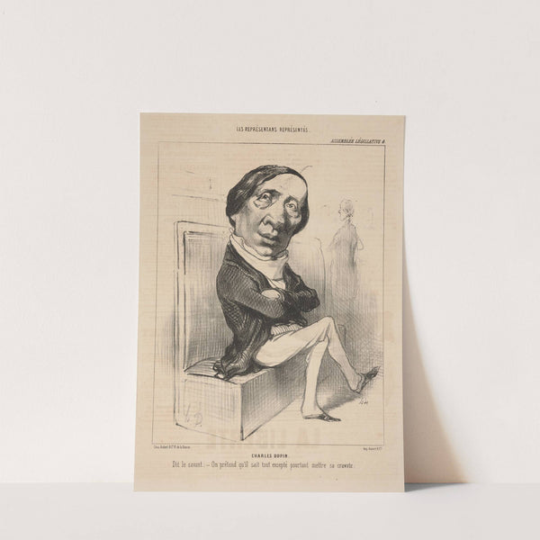Charles Dupin (1844) by Honoré Daumier