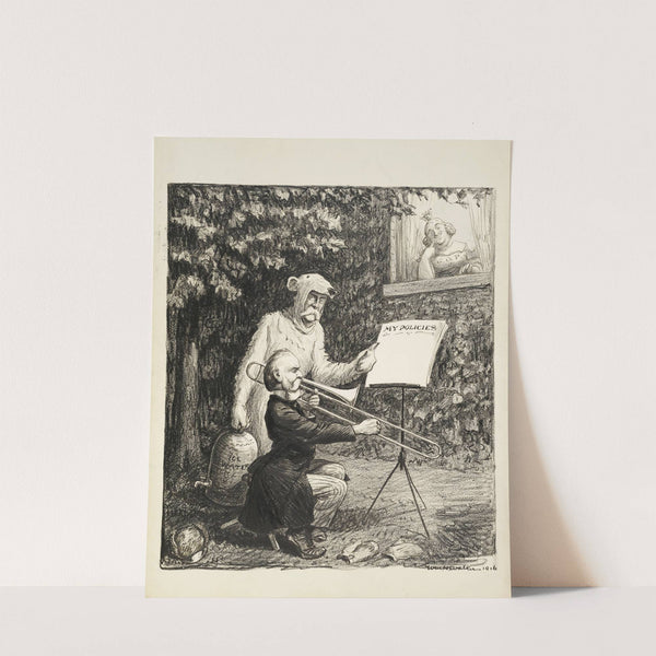 Charles Evans Hughes woes the Republican Party (1916) by William Henry Walker