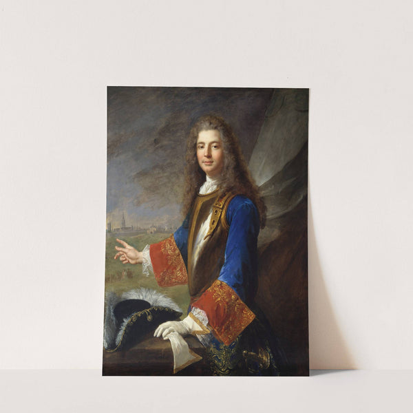 Charles-François-Marie de Custine, Chevalier de Wiltz (circa 1714) by Alexis Simon Belle