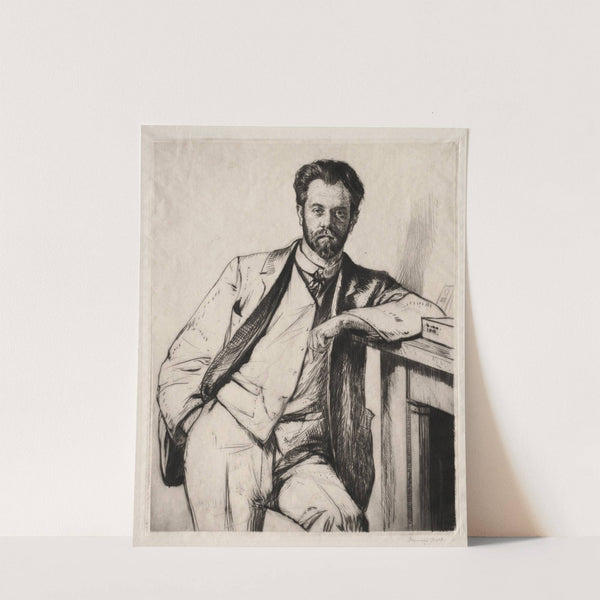 Charles Holden (1915) by Francis Dodd