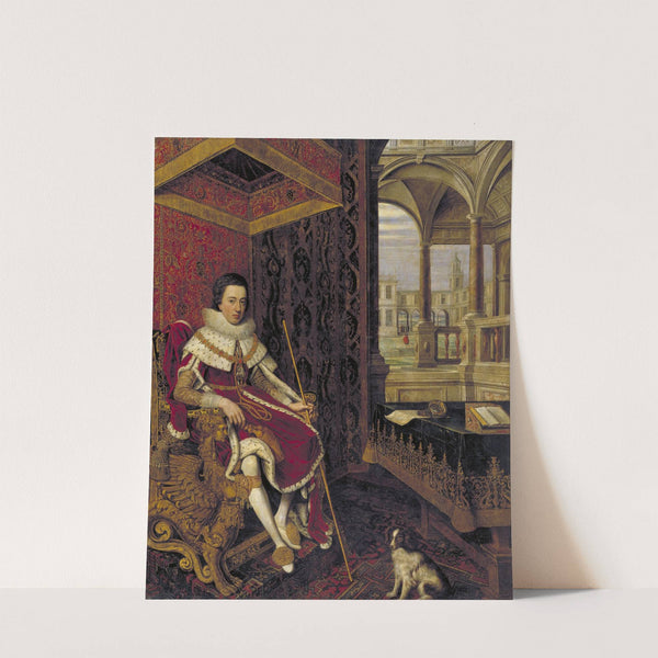 Charles I (1600-1649) when Prince of Wales by Hendrick van Steenwijck the Younger