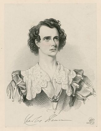 Charles Kean as Hamlet ‘Except my life …’ act 2, sc. 2 (1839) — size preview