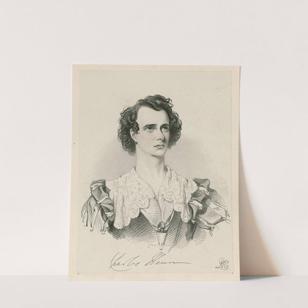 Charles Kean as Hamlet ‘Except my life …’ act 2, sc. 2 (1839) by Richard James Lane