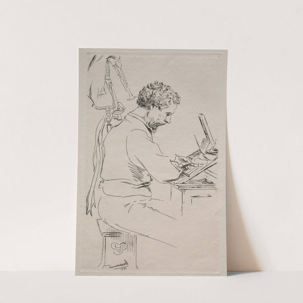 Charles Kean (1871) by Félix Bracquemond