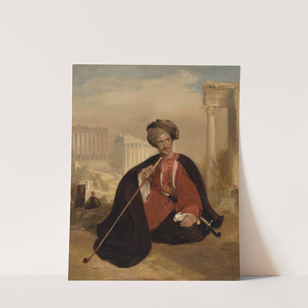 Charles Lenox Cumming-Bruce In Turkish Dress by Andrew Geddes