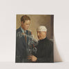 Charles Lindbergh and Alexis Carrel by Samuel Johnson Woolf