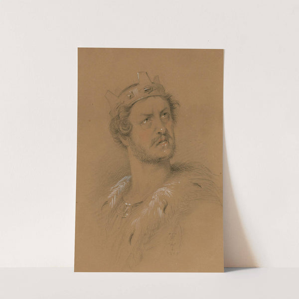 Charles Macready as Lear (1849) by Thomas Harrington Wilson