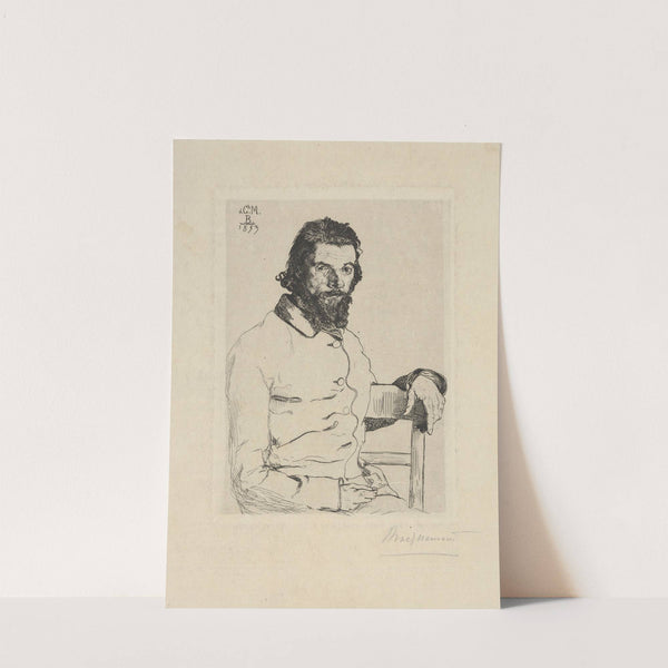 Charles Meryon (1853) by Félix Bracquemond