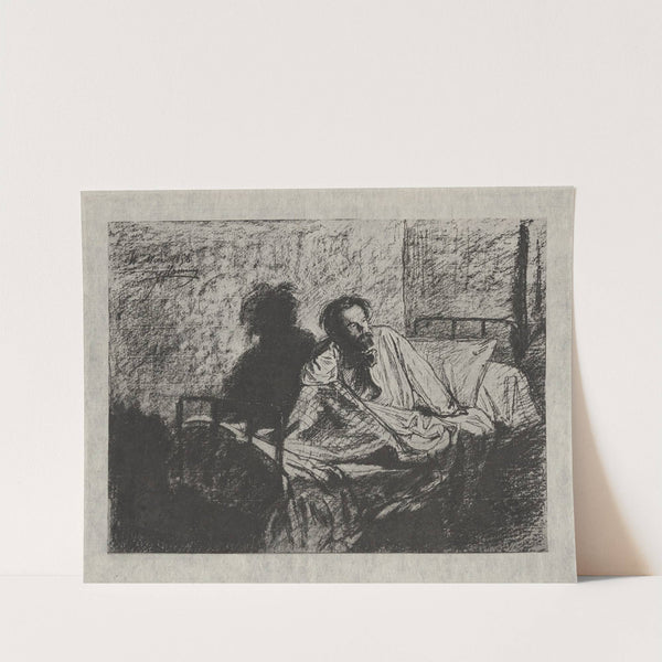 Charles Meryon. (1858) by Léopold Flameng