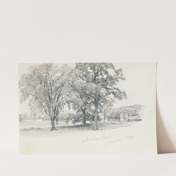 Charles River June 22 '86 by William Trost Richards