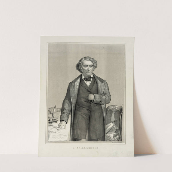 Charles Sumner (1874) by Henry Jerome Schile